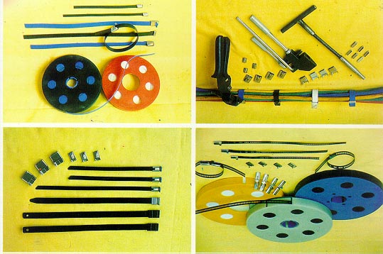 涂塑金属电缆扎带